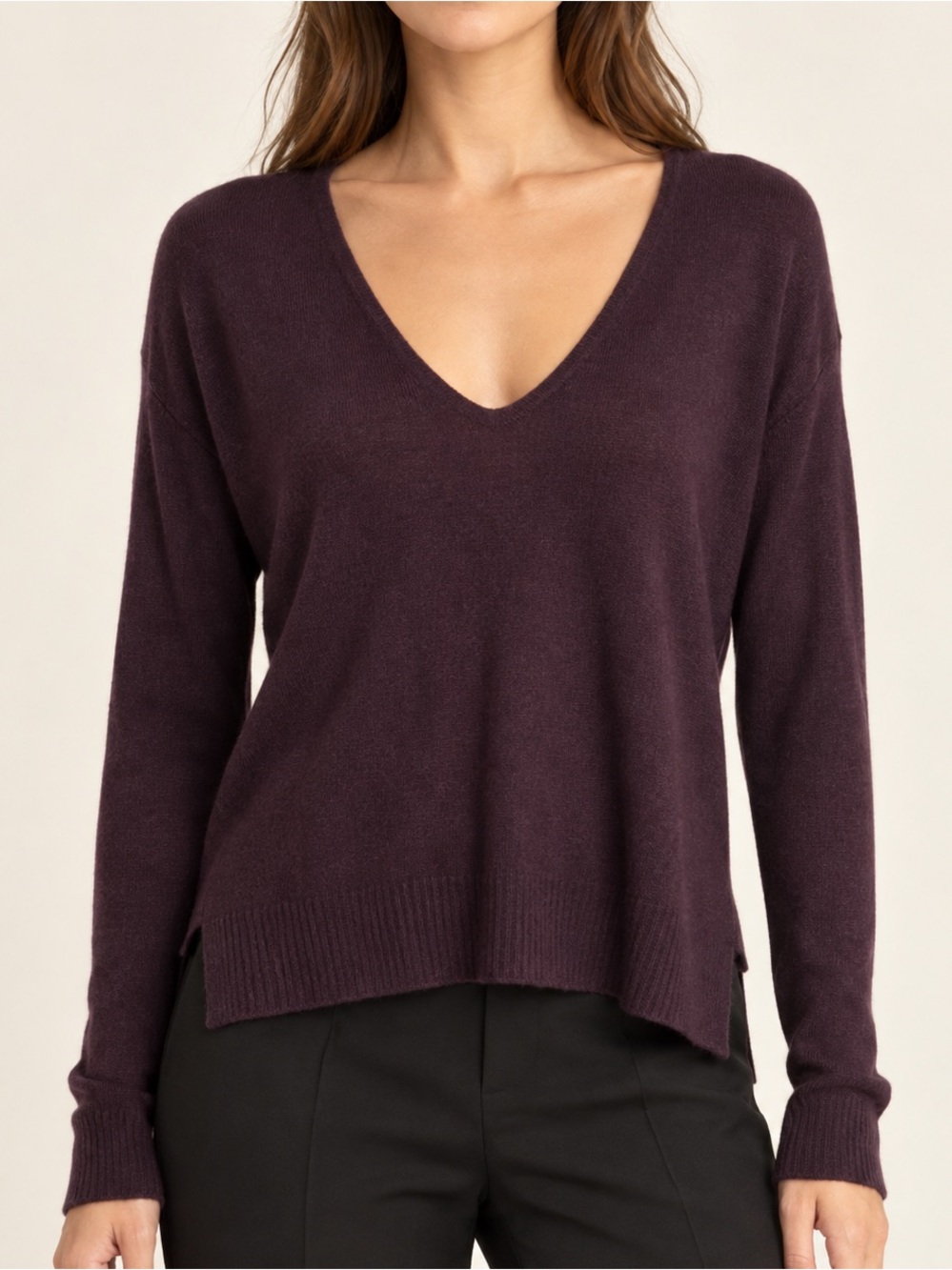 ROI Cashmere Open Back Sweater Sz. XS